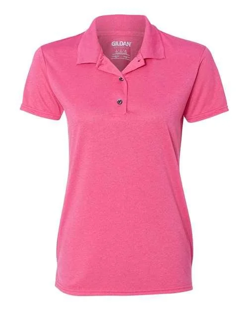 Gildan Performance® Women's Jersey Polo 44800L Dark Color Jersey Shirt