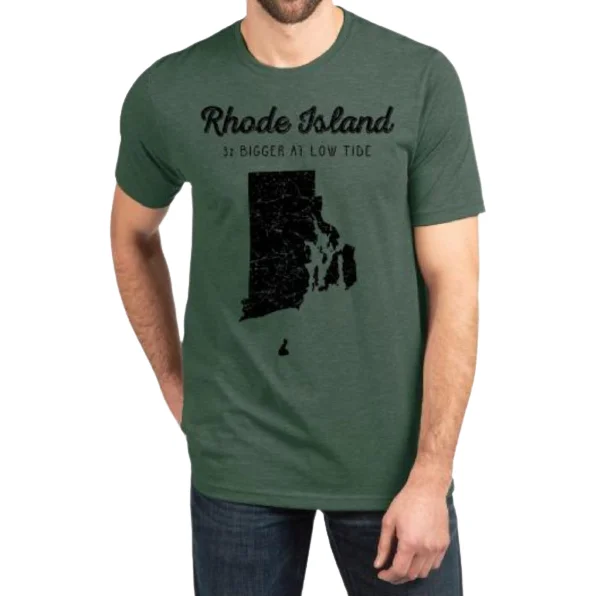 3% Bigger Royal Pine Vintage Unisex Tee Mesh Canvas Denim