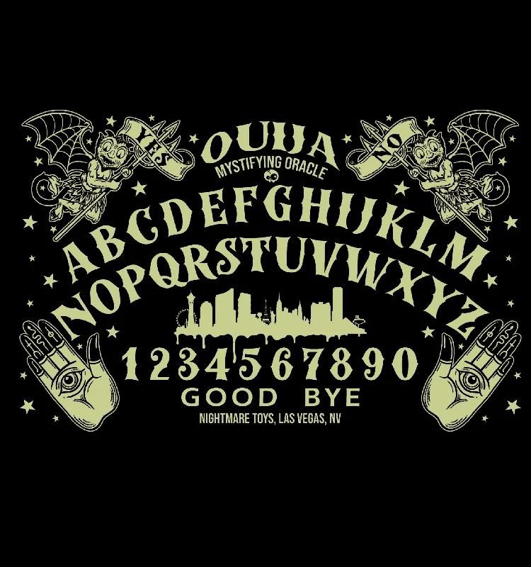 Nightmare Toys - Ouija Shirt Welt Pockets Slit Pockets Flap Pockets