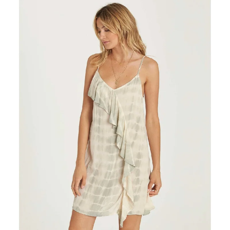 Billabong Glass Water Dress - Mineral Green