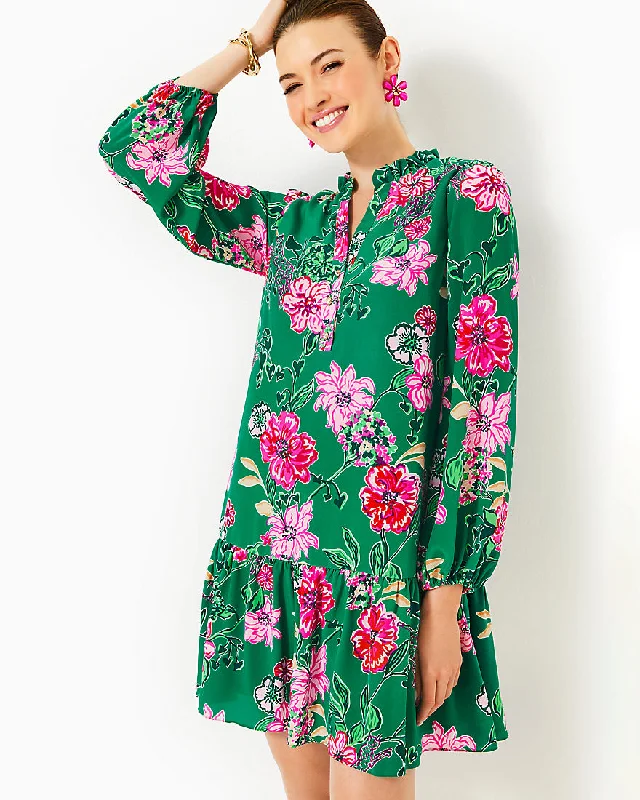 Evaline Silk Dress