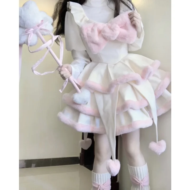 French Sweet Lolita Cute Dress Set