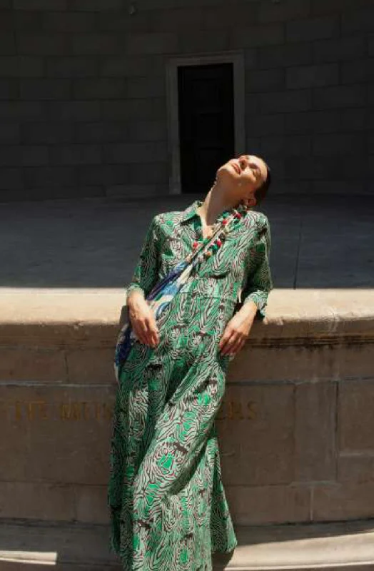 Guadalupe Luciana Tiger Dress