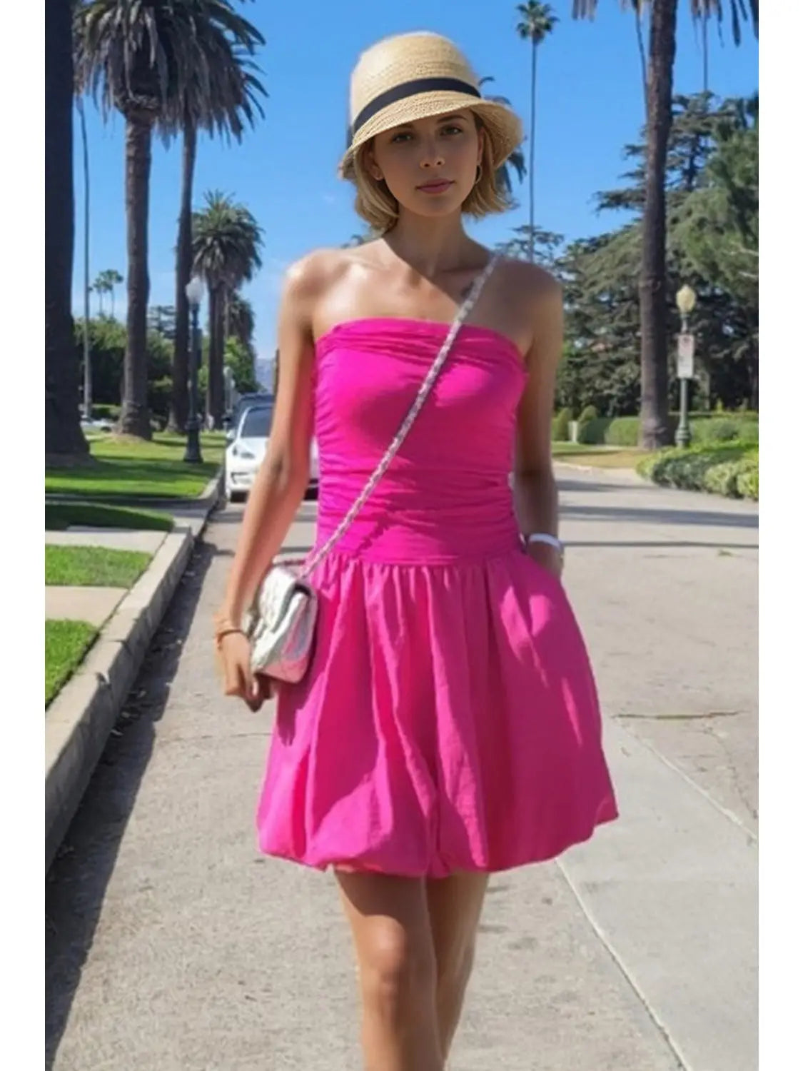 VAVA Mimi Tube Bubble Dress