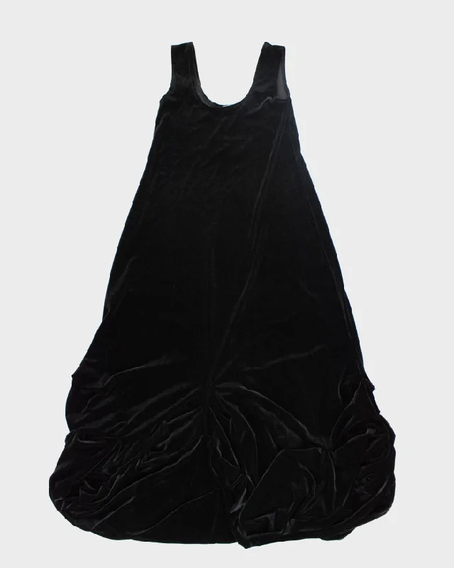 Vintage 90s Sympli Velvet Dress - S