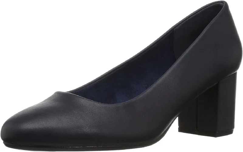 Easy Street Women's Proper Dress Pump 11 Wide Navy Size 11 Tunics Luxurious premium