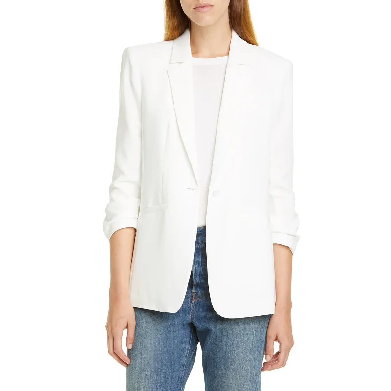 Cinq a Sept Women's Crepe Khloe Blazer, Ivory Women's Stripe Blazer