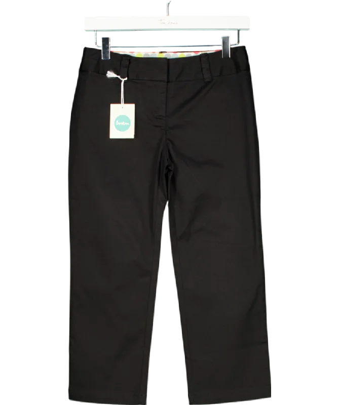 Boden Black Petite Slim Leg Tailored Trouser UK 6 Trousers versatile functional